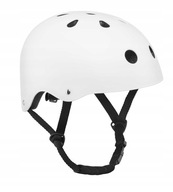 Kask rowerowy dla dzieci Helmet biały KASK ROWEROWY BIAŁY