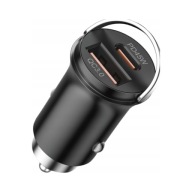 MOCNA ŁADOWARKA SAMOCHODOWA SZYBKIE ŁADOWANIE PD QC 45W USB - USB-C