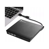 ZEWNĘTRZNY NAPĘD PRZENOŚNY DVD CD RW ODTWARZACZ CZYTNIK PŁYT USB DO LAPTOPA
