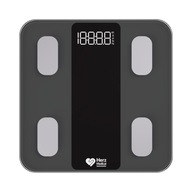 WAGA ŁAZIENKOWA ELEKTRONICZNA PRECYZYJNA HERZ MEDICAL INSTRUMENTS SZKLANA