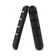 ORGANIZER KABLI UGREEN 30762 SAMOPRZYLEPNY 4X SILIKON CZARNY 2SZT NOWY PRO!