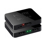 Splitter rozdzielacz HDMI 1x2 430Hz duplikator sygnału na 2 monitory TV