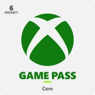 Subskrypcja Microsoft Xbox Game Pass Core (Essential) 6 miesięcy