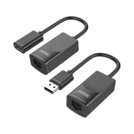 Unitek Y-UE01001 przedłużacz USB po skrętce 60m