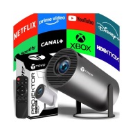 Projektor rzutnik przenośny Android Smart Mini TV 4K LED głośnik WIFI