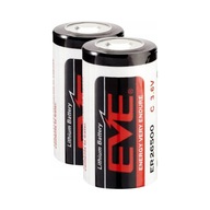 2x bateria EVE ER26500 SL-2770 LS26500 3,6V C R14