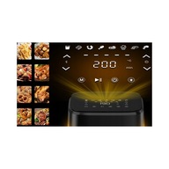 FRYTKOWNICA BEZTŁUSZCZOWA 4,5L AIR FRYER 1500W FRYTOWNICA PANEL 8 PROGRAMÓW