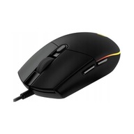 Mysz przewodowa Logitech G102 RGB czarna USB 8000 DPI