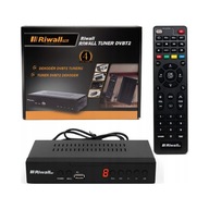 RiwallTVCONTROL Dekoder DVBT2 HEVC H.265 PVR Nagrywanie HDMI