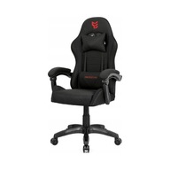 Fotel obrotowy gamingowy Prototype Enzo tkanina czarny Wygodny