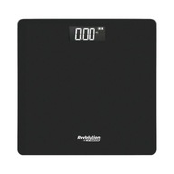 WAGA ŁAZIENKOWA ELEKTRONICZNA DOKŁADNA 180 KG SZKLANA CZARNA SLIM LCD