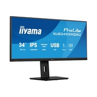 Monitor 34" iiyama ProLite XUB3493WQSU-B6 UWQHD IPS LED 1ms 120Hz HDMI