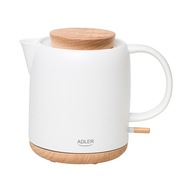 CZAJNIK ELEKTRYCZNY ADLER AD 1304 1200 W 1 L – BEŻOWY/BRĄZOWY, SUPER JAKOŚĆ