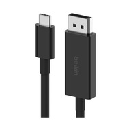 Kabel DisplayPort Belkin AVC014BT2MBK USB-C-DisplayPort 1.4 2m Czarny
