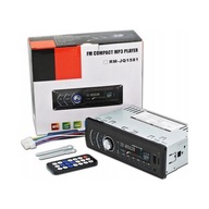 Radio samochodowe 1-DIN Bluetooth USB SD AUX MP3 z pilotem