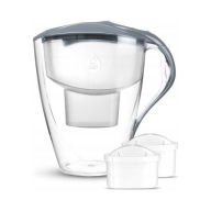 Dzbanek filtrujący wode Dafi Omega 4 l srebrny/szary filtr do wody