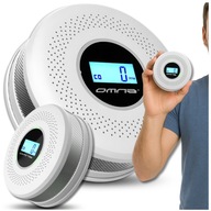 Czujnik Czadu i dymu CZUJNIK Tlenku Węgla Alarm Wykrywacz Czadu CERTYFIKAT