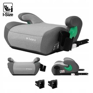 FOTELIK SAMOCHODOWY ISOFIX 15-36 KG SZARY PODSTAWKA PODDUPNIK 150 CM