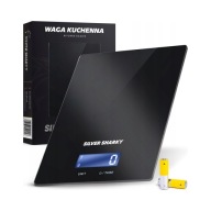 Waga kuchenna SILVER SHARKY MLP01 czarny 5 kg kuchnia AGD Do kuchni