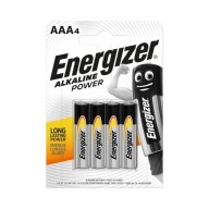 4 x Bateria alkaliczna Energizer Alkaline Power AAA LR03 E92 Micro 1,5V