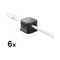 Joyroom JR-ZS368 Magnetyczny Samoprzylepny Organizer na Kable (6 sztuk)