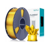 Filament Sunlu PETG 1000g przezroczysty żółty transparent yellow