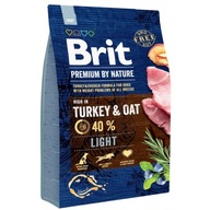 Brit Premium By Nature Light 3kg Sucha karma dla psa