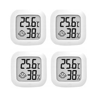 4x termometr pokojowy cyfrowy higrometr elektroniczny wilgotność powietrza