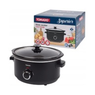 Wolnowar Tomado TSC7535B 3,5 l czarny 170 W 3 poziomy temperatury