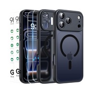 ETUI DO IPHONE 17 PRO MAGSAFE PLECKI ANTI-SHOCK PREMIUM MATT CASE + SZKŁO