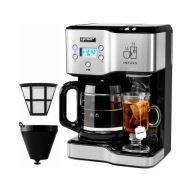 Ekspres przelewowy kawy 2w1 Yoer 1900W +Dystrybutor wody na herbatę +Timer