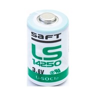 10x Bateria Litowa SAFT LS14250 14250 3,6V 1/2AA