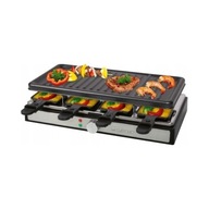Grill raclette elektryczny 8 patelni termostat