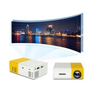 Projektor LCD Renew Force biały 1920x1080 600 lm z wbudowanymi głośnikami