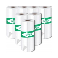 Rolka Termiczna ZeeTech 5,7x2,5cm Samoprzylepna Biała 80 Druków