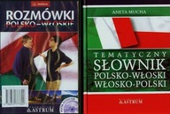 Słownik tematyczny polsko-włoski włosko-polski + CD Aneta Mucha