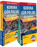 Korona Gór Polski dla każdego 2w1: przewodnik + mapa Praca zbiorowa