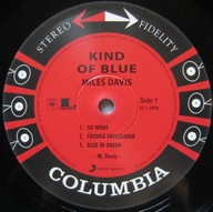 Kind Of Blue Miles Davis Winyl