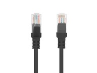 Patchcord U/UTP 5e Lanberg RJ45 / RJ45 50 m czarny