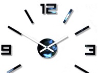 Zegar ścienny ModernClock czarny 50cm