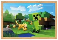 Plakat gamingowy Minecraft 91,5 x 61 cm