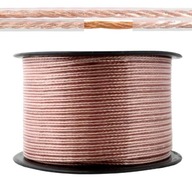 Kábel káblovej reproduktora Copper 2x 1,5 mm cu ofc 1m