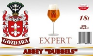 GOZDAWA EXPERT ABBEY DUBBELS 18L 3,4kg pivo Belgicko