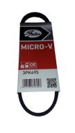 Gates ремень ребристый, micro-v 3pk495 фото, цена