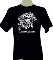 Футболка t-shirt z nadrukiem maserati quattroporte фото, цена