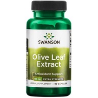 Suplement diety Swanson Health Products Olive Leaf Extract 750 mg kapsułki 60 ml 60 szt.