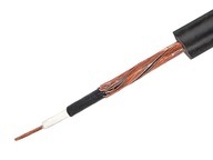 Przewód kabel mikrofonowy okrągły ekranowany HQ OFC 1x0.6/6mm SHELLER