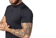 Koszulka treningowa krótki rękaw Rough Radical XL czarny