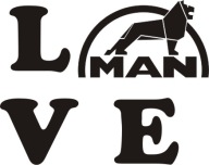 Love man наклейка фото, цена