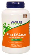 Suplement diety Now foods Pau D'Arco 250 kapsułek